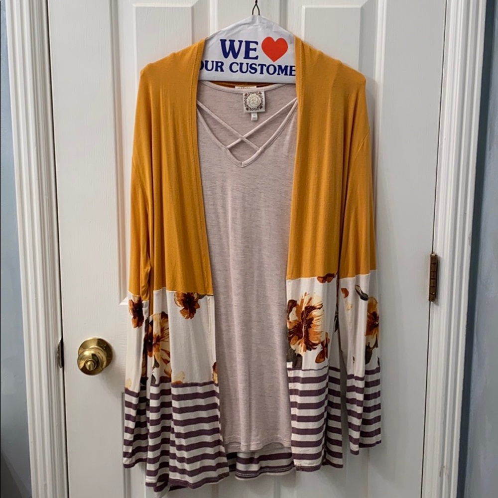 Tru Self Tank and Sweater Set - Tunic Length